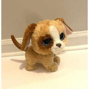 Interactive Toy FurReal Friends - Walkalots Brown & White Dog Puppy